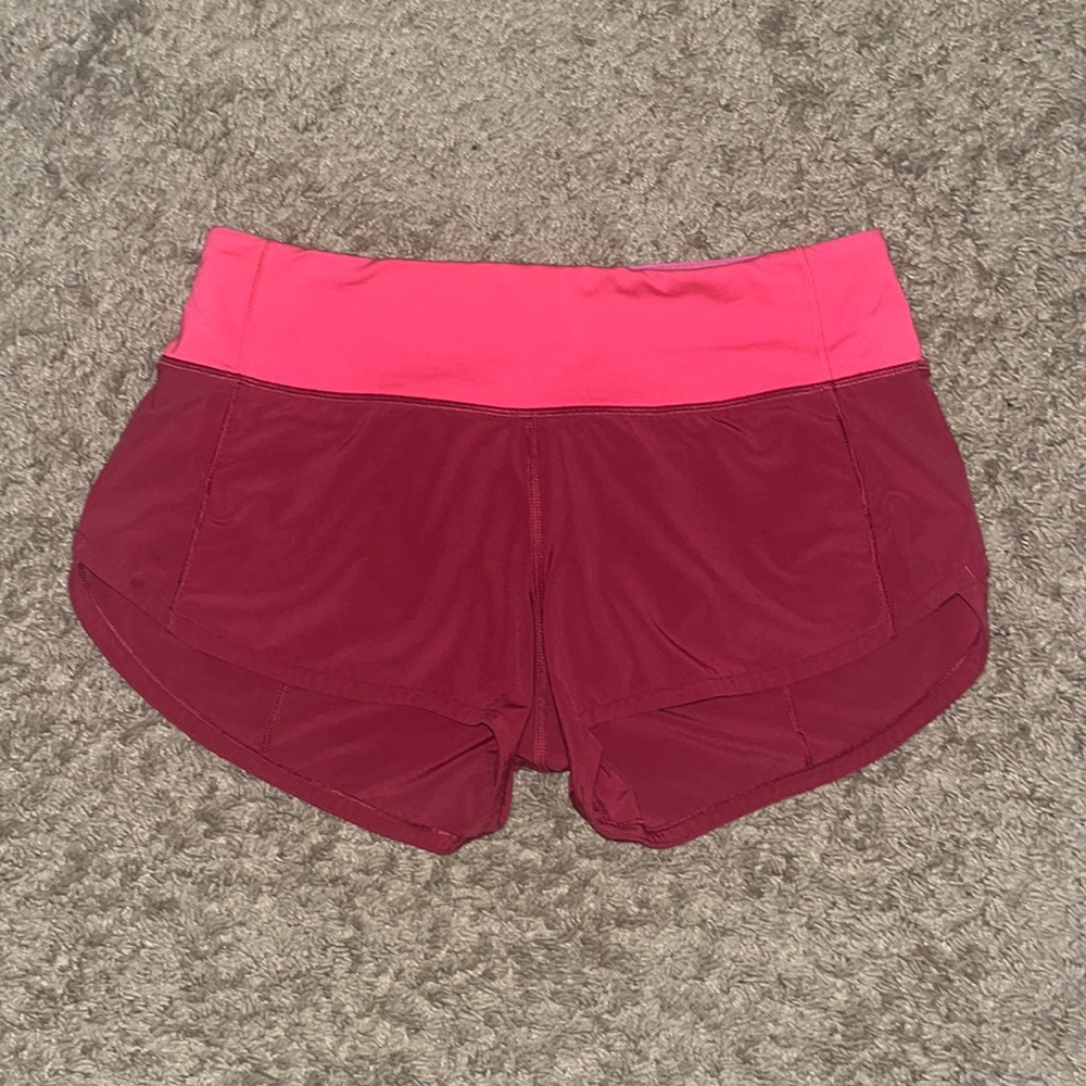 Lululemon speed-up shorts